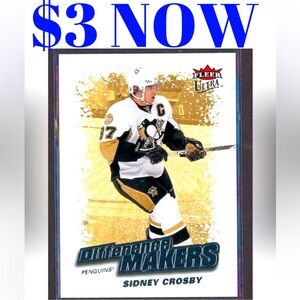 Sidney Crosby 2008/09 Fleer Ultra Pittsburgh Penguins Hockey Card